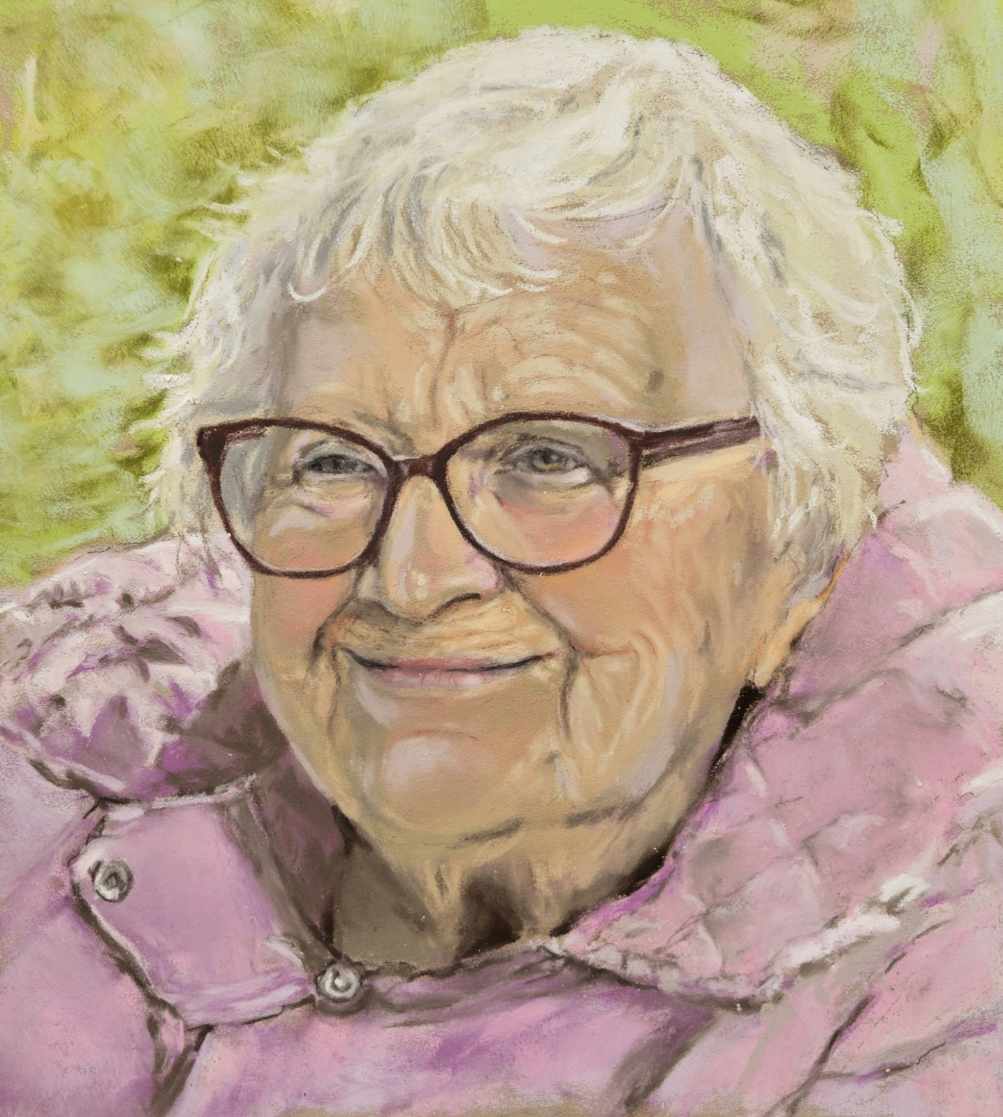 Soft pastel portrait commission